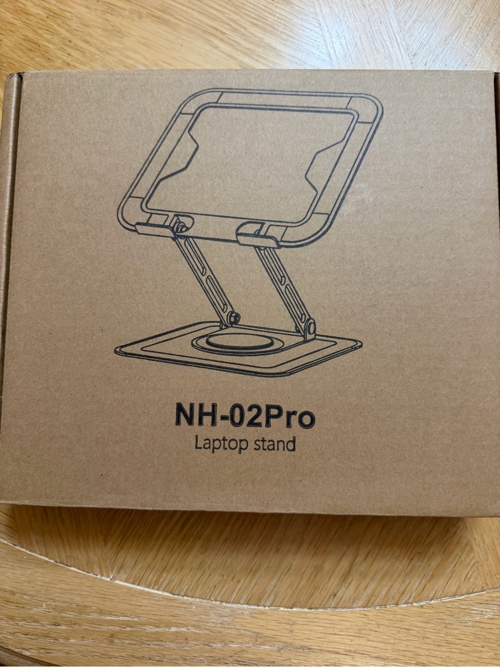 NH-02Pro Laptop Stand - Black and Gray